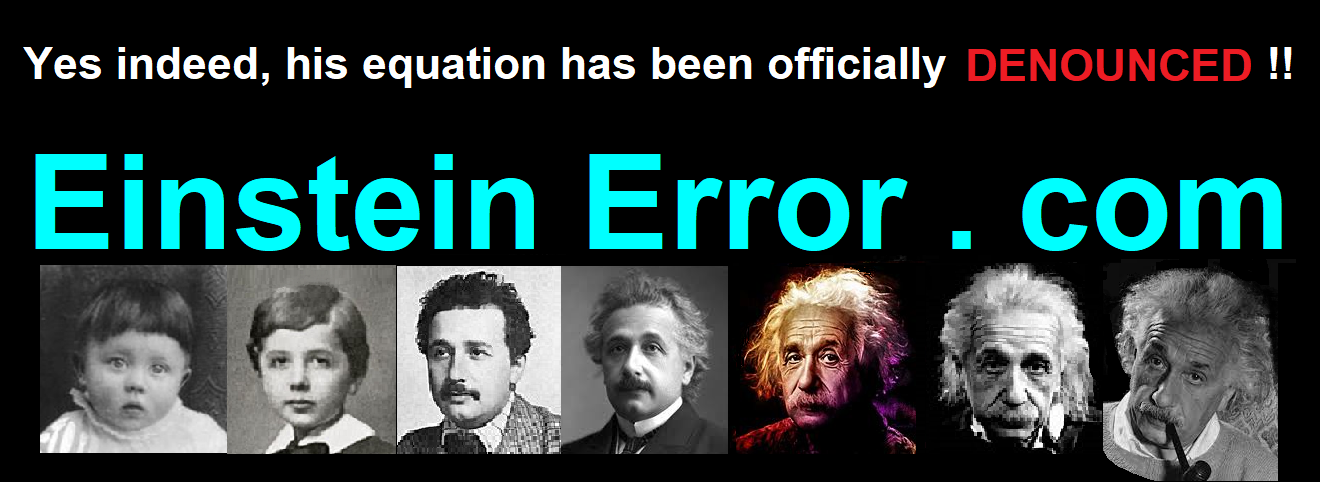 Einstein Error Title Banner